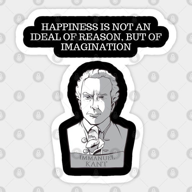 Kant quote Sticker by Cleopsys